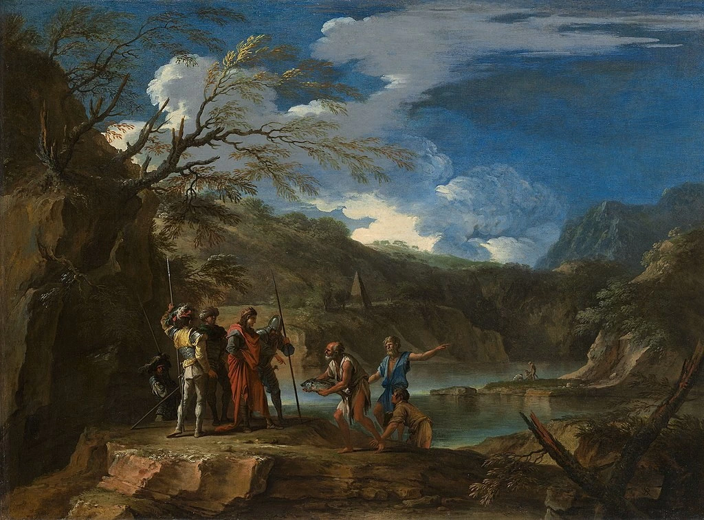 Policrate e il pescatore - Art Institute of Chicago
